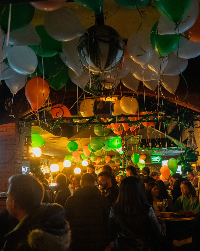 Photo de la soirée Saint-Patrick
