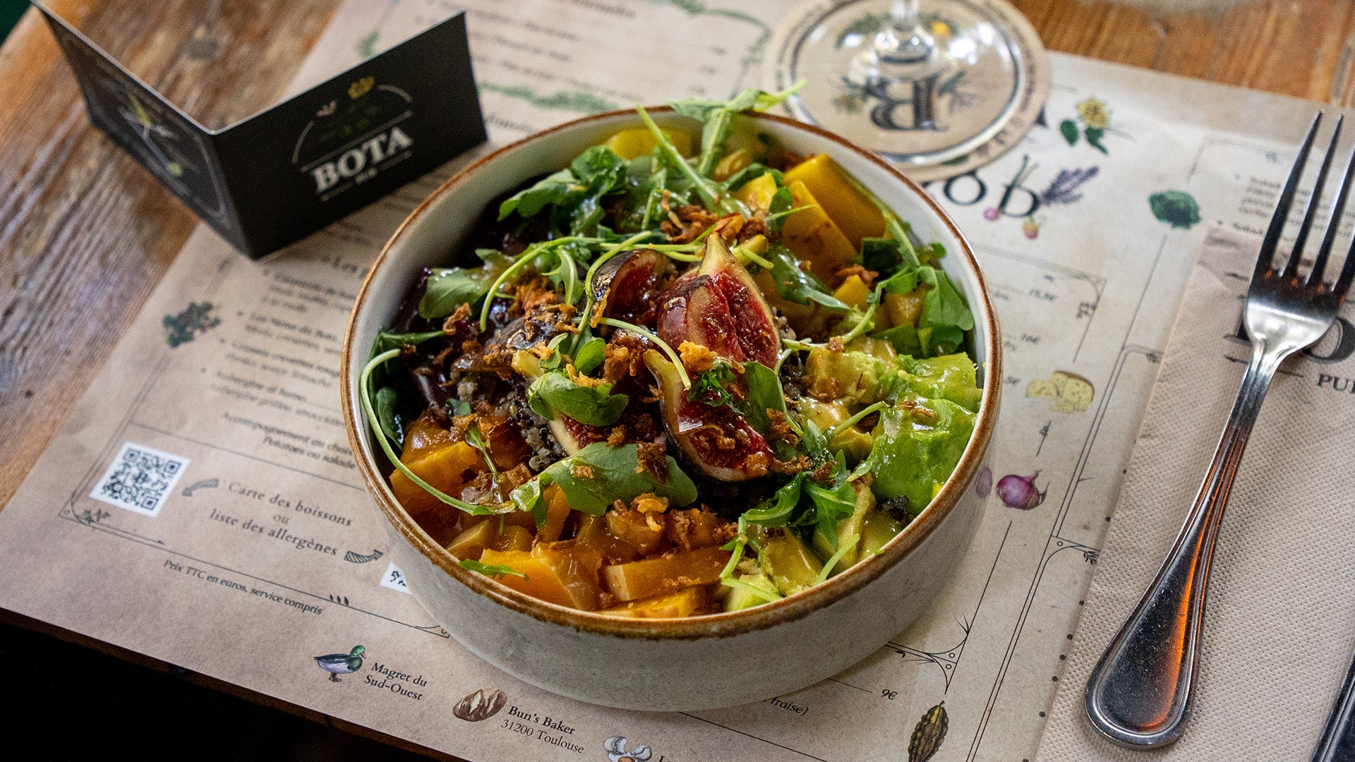 bota pub toulouse repas midi