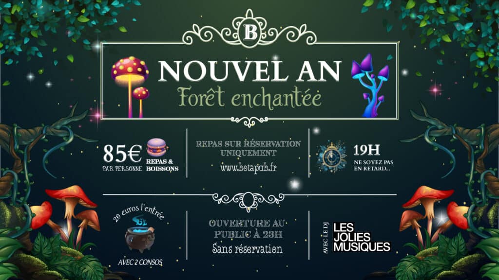 programme Nouvel An 2026 Bota Pub